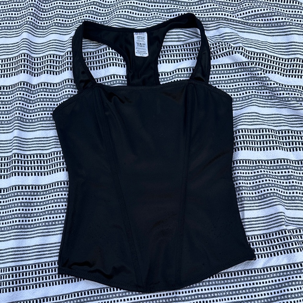Corset tank- satin